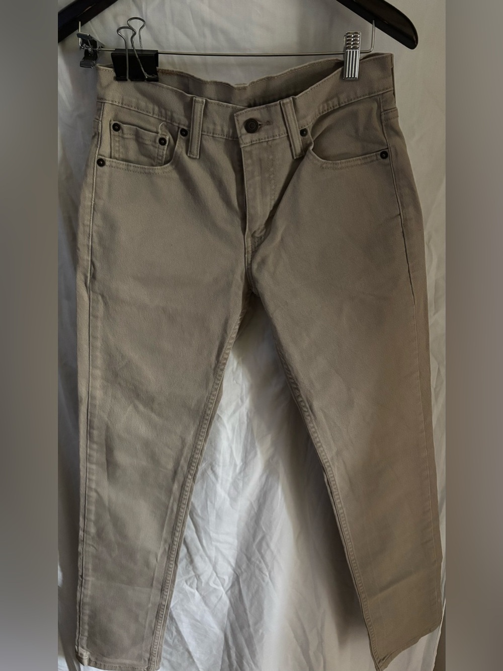 Levi's 511 Khaki Slim Straight Jeans